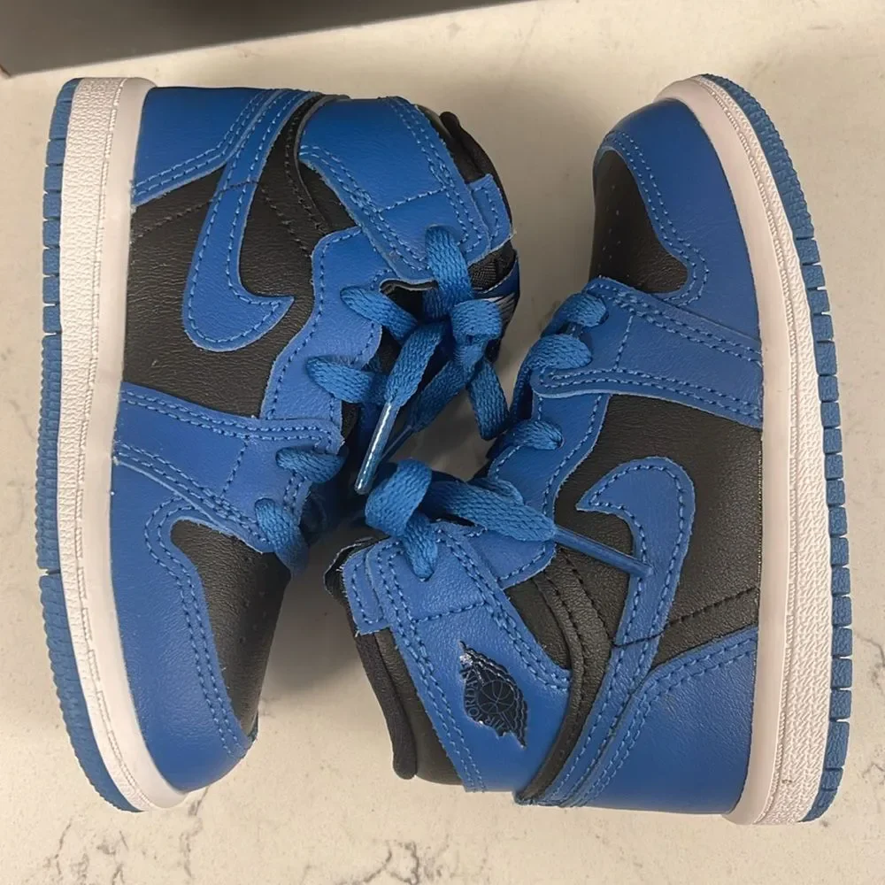 Jordan 1 Retro High OG (TD) AQ2665-404 Dark Marina Blue & Black 7C NEW with Box
